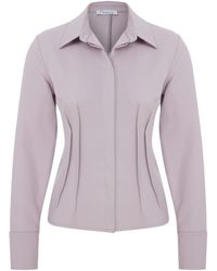 Maan Istanbul - Concealed Button Up Shirt - Lyst