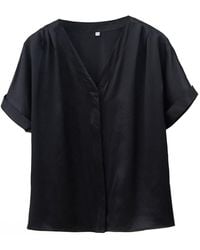 Soft Strokes Silk - Pure Mulberry Silk Top Regular Fit - Lyst