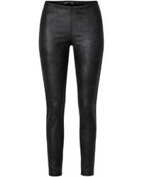 Conquista - Faux Leather Effect Slim-Fit Pants - Lyst