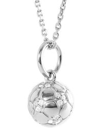 Hye Jane Jewelry - Beckham Soccer Charm Necklace - Lyst