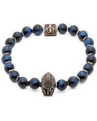Ebru Jewelry - Tiger's Eye Gladiator Beaded Bracelet - Lyst