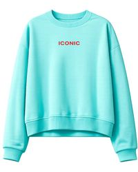 Tantra Spain Sl - Sweatshirt With Iconic Fluorescent Text On The Front And Back - Lyst