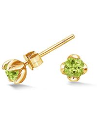Dower & Hall - Peridot Orissa Studs - Lyst