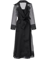 Lita Couture - See Through Organza Trench Dress - Lyst