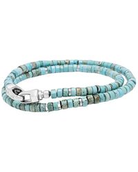 Nialaya - Heishi Wrap Bracelet - Lyst