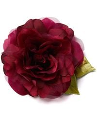 Helena Simon - The Small Rose Floral Brooch - Lyst