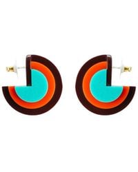 Gissa Bicalho - Handmade Acrylic Earring Discs Layers - Lyst