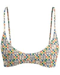 Blackbough Swim - Mila Deep Scoop Neck Top Conch Crush - Lyst
