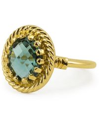 Vintouch Italy - Luccichio Agate Stacking Ring - Lyst