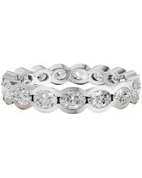 Aya Fine Jewelry - Oval Lab Diamond Eternity Ring - Lyst