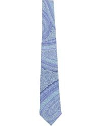 lords of harlech - Taddeo Paisley Oxford Merino Tie - Lyst