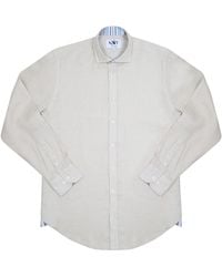 Koy Clothing - Neutrals Sand Linen Shirt - Lyst