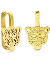 Myrto Katramadou Jewellery - The Leopard – Hoops - Lyst