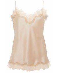 SAINTED SISTERS - Neutrals Scarlett Shell Shell Camisole - Lyst