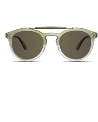 Velvet Eyewear - Neutrals Retro Sunglass Style - Lyst