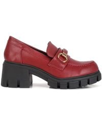 Rag & Co - Evangeline Chunky Platform Loafers - Lyst