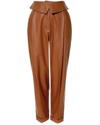 AGGI by HALEWSKI - Xenia Raw Umber Pants - Lyst