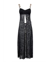 Zetaye - Lyric Lace Long Line Chain Top - Lyst