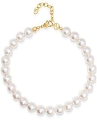 Nialaya - Chunky Pearl Choker - Lyst