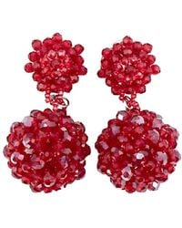 Fairchild Baldwin - Orb Earrings Ruby - Lyst