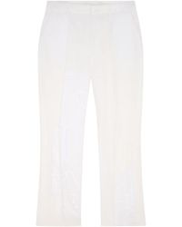 Maison Louis - Linen And Cotton Trousers - Lyst
