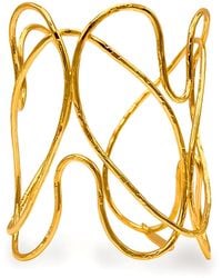 Jaredjamin - Fluttering Heart Cuff Bracelet - Lyst