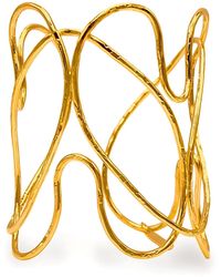 Jaredjamin - Fluttering Heart Cuff Bracelet - Lyst