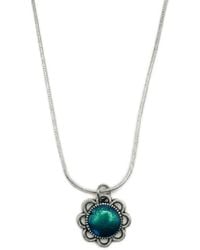 Babaloo - Sterling Blossom Necklace - Lyst