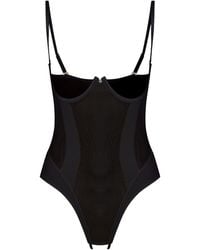 House of Silk - Amelia Ouvert Corset With A Removable Panty - Lyst