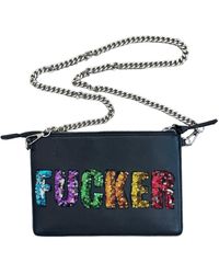 Any Old Iron - Sequin Fancy Fucker Leather Bag - Lyst