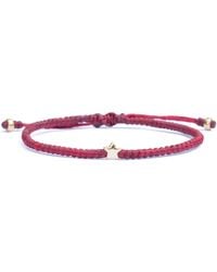 Harbour Uk - Golden Star Vermeil Rope Bracelet - Lyst