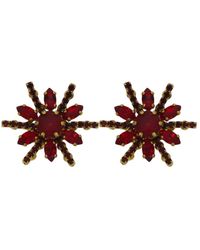 Vickisarge - Yuletide Burst Earrings - Lyst