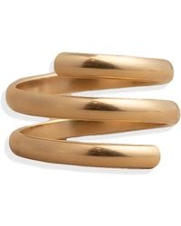 Kate Koel - Spiral Statement Ring Sculptural Coil Band Filled - Lyst