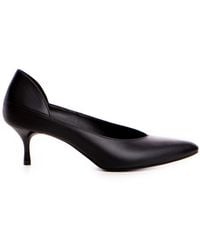 The 5Th Element - Celine Leather Kitten Heel - Lyst