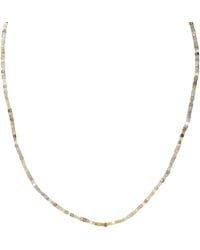 Rahul's Jewels - 16"-18" Adjustable Length Genuine Diamond Necklace, 20.00 Carats Diamond Weight - Lyst