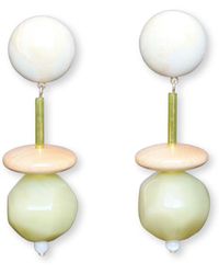 Malolo Jewelry - Neutrals Origami Earrings - Lyst