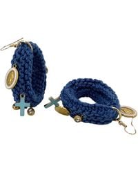 Hilo De Mar - Drop Earrings With Charms - Lyst