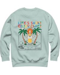 Anchor and Crew - Ice Enjoy Craft Dial-A-Local Organic Cotton Sweatshirt - Lyst