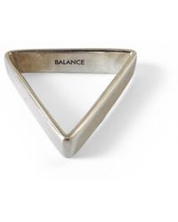 Aki Roc Jewelry - Triangle Balance Ring Six Mm - Lyst