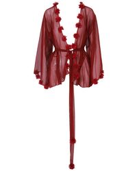 Belle -et-BonBon - Fifi New Edition Backless Short Petal Kimono - Lyst