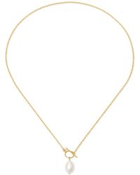 Heather Hawkins Jewelry - Girl With A Pearl Toggle Clasp Closure Necklace - Lyst