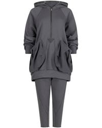Clothes by Locker Room - Steel Zip Hoodie & Jogger Set - Lyst