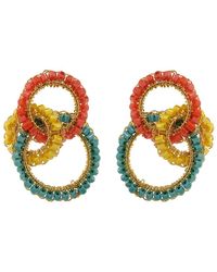 Lavish by Tricia Milaneze - Summer Vibe Mix Leah Trio Handmade Crochet Earrings - Lyst