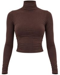 Alia Studio - Eternal High Neck Top - Lyst
