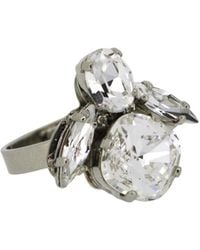 Vickisarge - Neutrals The Clear Bee Ring - Lyst