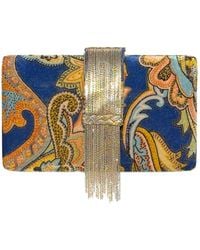 Simitri - Paisley Fringe Clutch Bag - Lyst