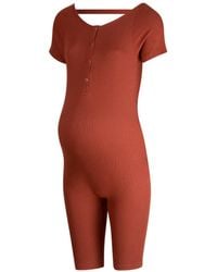The Koozy - Maternity Julie Short Sleeve One-Piece - Lyst