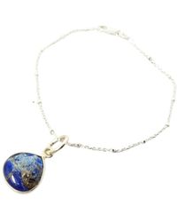 Harfi - Natural Sapphire September Birthstone Sterling Gemstone Bracelet - Lyst