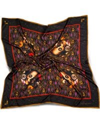 Henelle - Hollywood Forever Large Silk Scarf - Lyst
