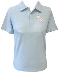 Anna Sui - Patch Polo Tee - Lyst